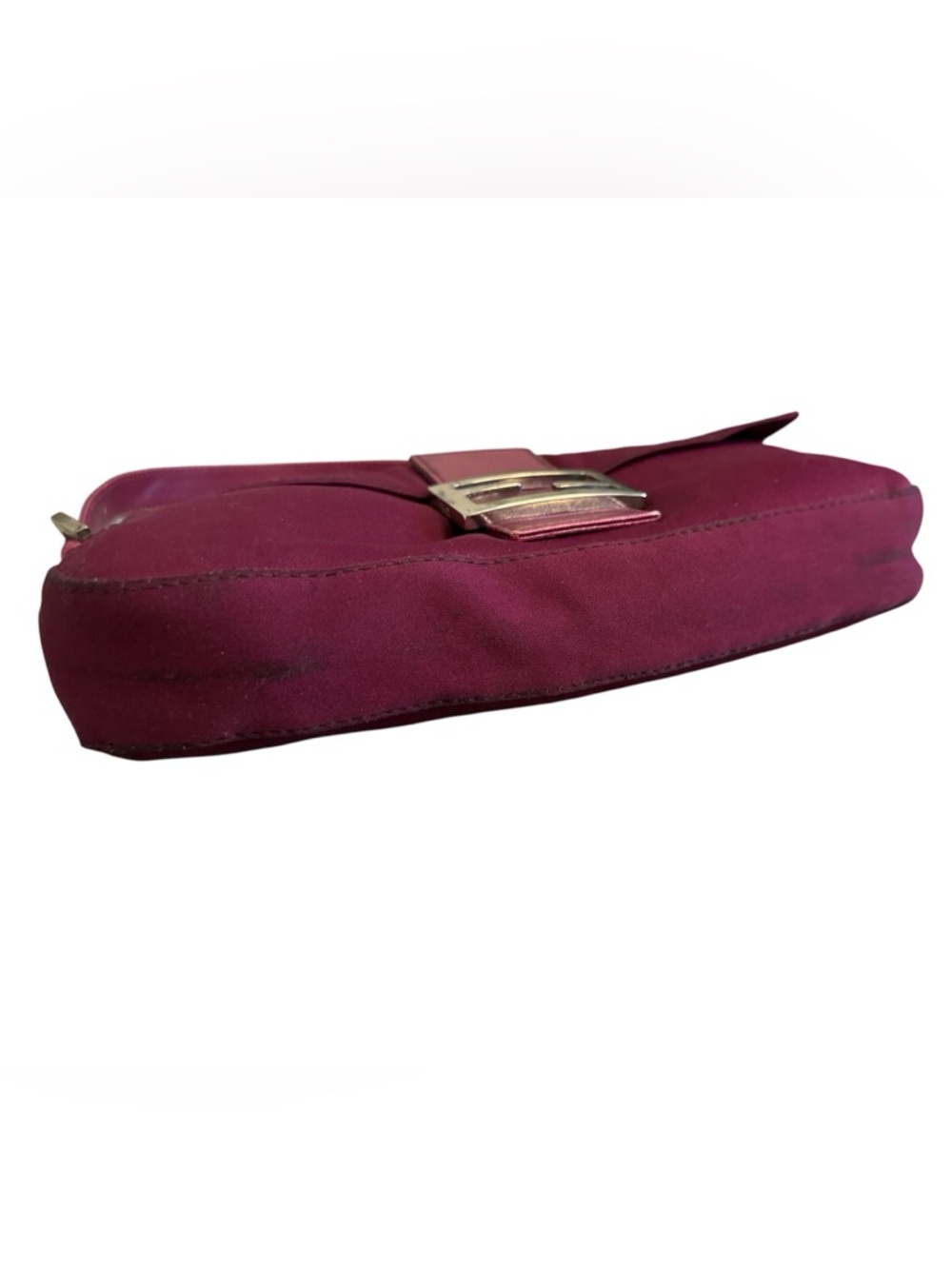 Vintage Fendi Neoprene Baguette Fuchsia Pink - Picture 4 of 10